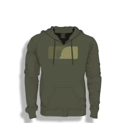 New Hoodie US Style Olive #L Pullover & Hoodies