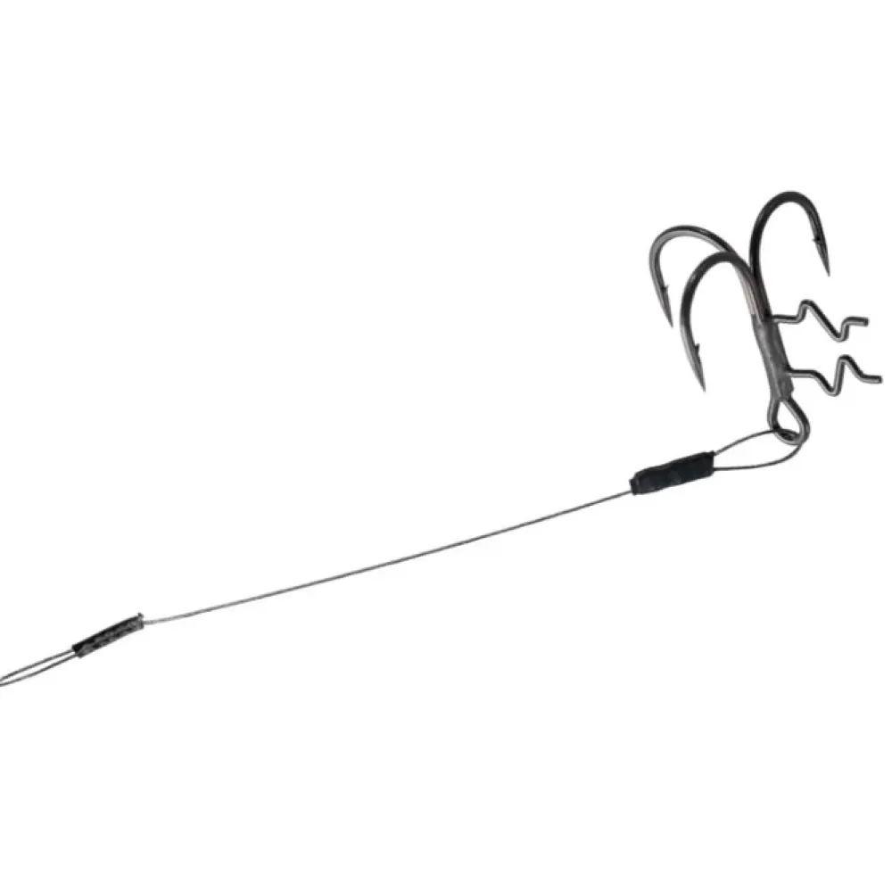 Hot Assist Spear Stinger 7x7 Wire (Zander) UVO 9cm #4 Ködertuning
