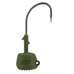 Clearance Silent Chaser Draggin' Ned Jighead #3/0 Green 7g Jigköpfe