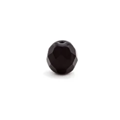 Sale facettierte Glasperlen 6mm Black Kleinteile
