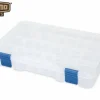 Clearance Tackle Box Medium Transparent 27,6x4,5x18,8cm Boxen & Eimer