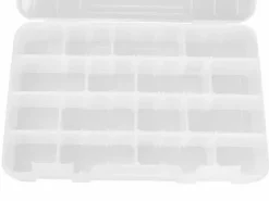 Clearance Tackle Box Medium Transparent 27,6x4,5x18,8cm Boxen & Eimer