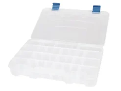Clearance Tackle Box Medium Transparent 27,6x4,5x18,8cm Boxen & Eimer