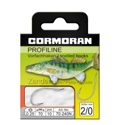 Sale Profiline Haken Zander Nickel #1/0 70cm 0,25mm Haken