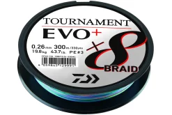 Sale Tournament x8 Braid EVO+ 300m Multicolor 0,26mm Hauptschnüre|Schnüre