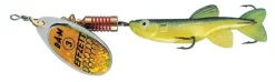 FZ Minnow Spinner #3 Yellow/Black Metallköder