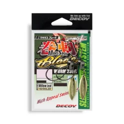 Hot Makisasu Blade Gold Worm230G #1 Haken