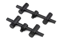 New Black Label Slim Adjustable 2 Rod Buzz Bars 110-125mm Rutenablagen