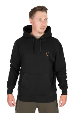 New Collection Hoody #S Black/Orange Pullover & Hoodies