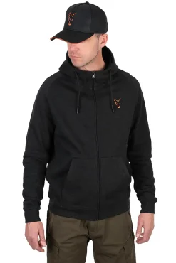 Outlet Collection LW Hoody Black/Orange #XXXL Pullover & Hoodies