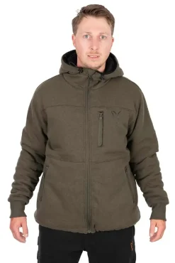 Outlet Collection Sherpa Jacket #S Green/Black Jacken