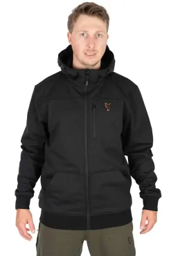 Online Collection Soft Shell Jacket #S Black/Orange Jacken