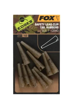 EDGES Camo Safety Lead Clip Tail Rubbers #7 Kleinteile