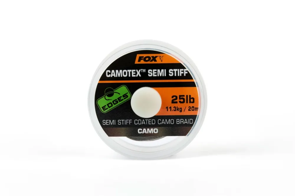 New EDGES Camotex Semi Stiff 20m 35lb Kleinteile|Vorfächer