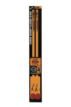 Outlet EDGES Curve Short Flouro D-Rigs #2 Haken
