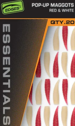 New EDGES Essentials Popup Maggots Red White Futter & Lockstoffe