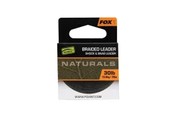 Clearance EDGES Naturals Braided Leader 20m Green 50lb Vorfächer