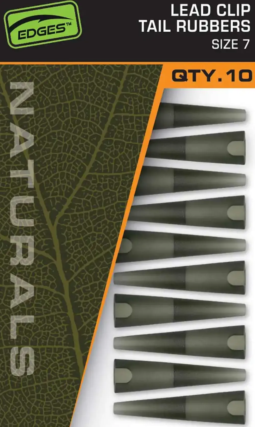 EDGES Naturals Lead Clip Tail Rubbers #7 Kleinteile