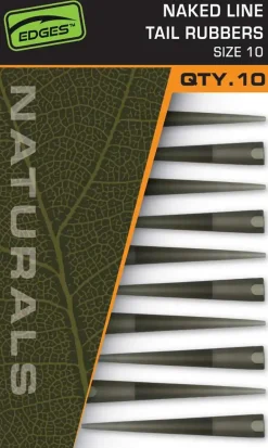 New EDGES Naturals Naked Line Tail Rubbers Size 10 Kleinteile