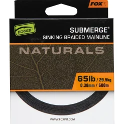 EDGES Naturals Submerge Braid 600m Green 0,20mm 15,8kg Schnüre
