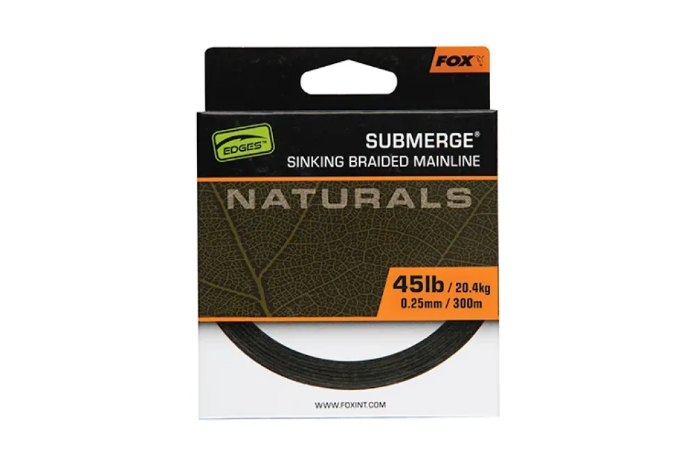 Online EDGES Naturals Submerge Braid 300m Green 0,25mm 20,4kg Schnüre