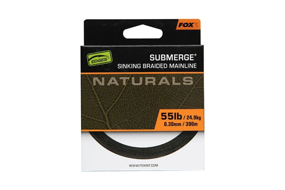 Online EDGES Naturals Submerge Braid 300m Green 0,25mm 20,4kg Schnüre