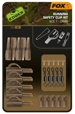 EDGES Running Safety Clip Kit Kleinteile
