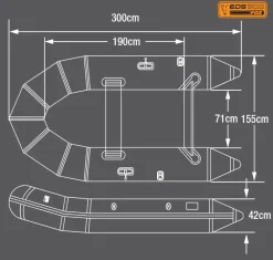 Discount EOS 300 Boat Slat Floor Boote & Bootszubehör