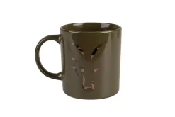 Outlet Head Ceramic Mug Green Camo Camping & Outdoor