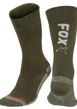Clearance Thermolite Long Sock #40/43 Green/Silver Unterwäsche