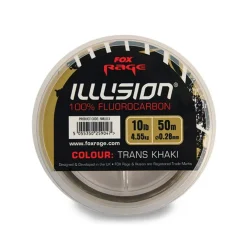 Outlet Illusion Soft Flurocarbon Trans Khaki 50m 0,28mm Kleinteile|Vorfächer