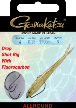 New Booklet Dropshot Worm39 170cm #1 0,31mm Haken