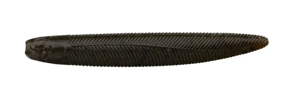Clearance Yammy Fish 3" Dark Thunder Clear Silver Gummiköder
