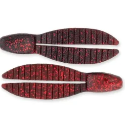 Best Flex Chunk Medium 3" Black Cherry Gummiköder