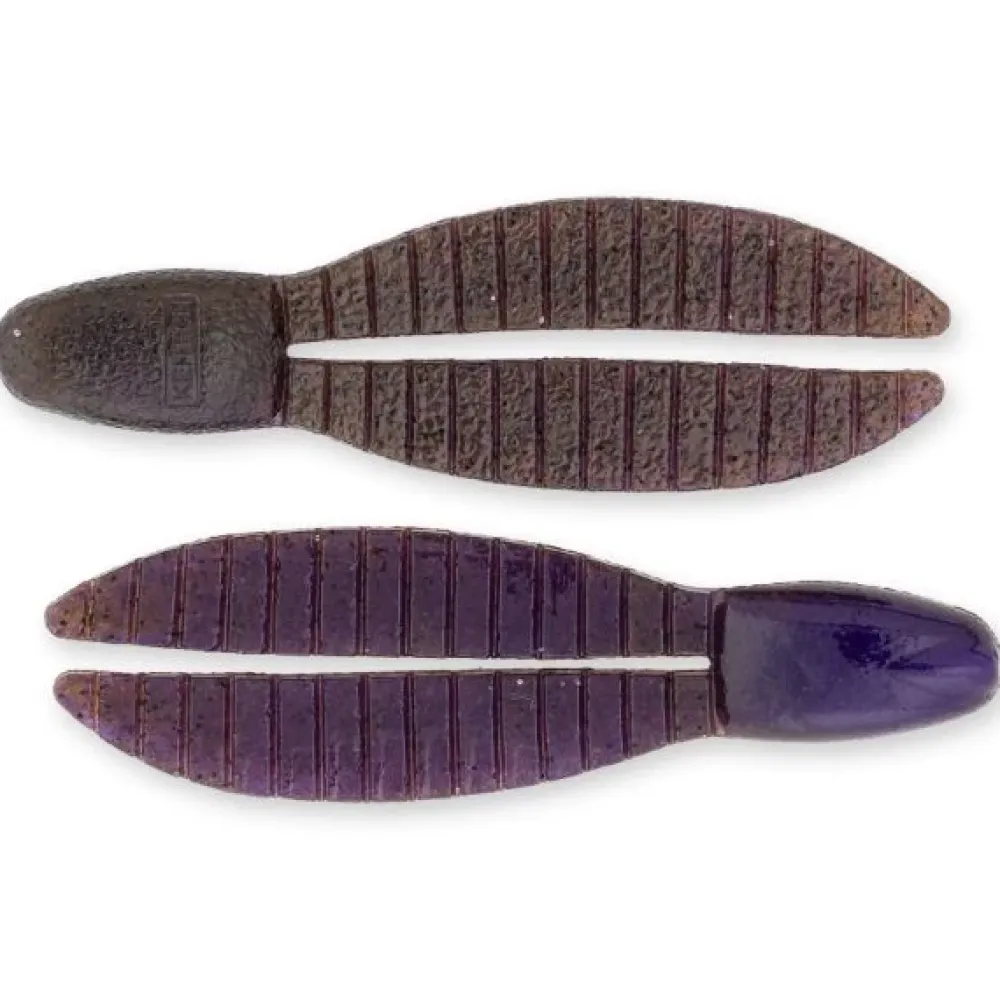 Best Flex Chunk Medium 3" Black Cherry Gummiköder