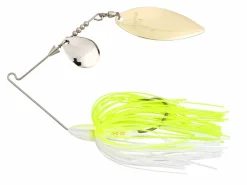 Clearance Tee-Bone Spinnerbait TW 14g (010) Super White Metallköder
