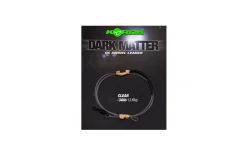 Best Dark Matter Leader QC Swivel 50cm 40lb Clear Kleinteile|Vorfächer