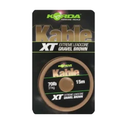 Best Kable XT Extreme Leadcore 70lb 15m Brown Kleinteile