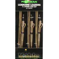 Sale Leadcore Leaders Hybrid Lead Clip QC Swivel 100cm Weed Vorfächer