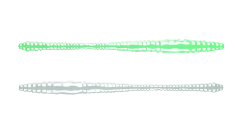 New Dying Worm 70 Cheese 7cm 001 - white Futter & Lockstoffe