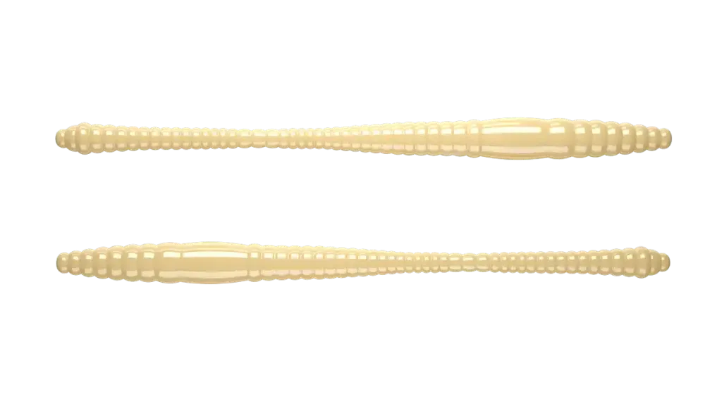 New Dying Worm 70 Cheese 7cm 001 - white Futter & Lockstoffe