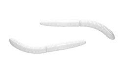 New Fatty D'Worm 65 Cheese 6,5cm 001 - white Futter & Lockstoffe|Gummiköder