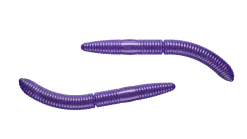 New Fatty D'Worm 65 Cheese 6,5cm 001 - white Futter & Lockstoffe|Gummiköder