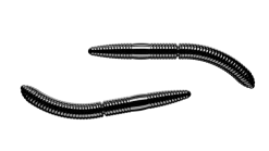 New Fatty D'Worm 65 Cheese 6,5cm 001 - white Futter & Lockstoffe|Gummiköder