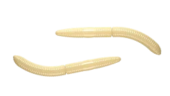 Outlet Fatty D'Worm 75 Cheese 7,5cm 001 - white Futter & Lockstoffe|Meeresköder
