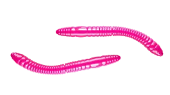 Outlet Fatty D'Worm Tournament 55 Cheese 5,5cm 000 - glow uv green Futter & Lockstoffe|Gummiköder