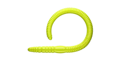Flex Worm 95 Cheese 9,5cm 000 - glow uv green Gummiköder|Schuhe & Stiefel