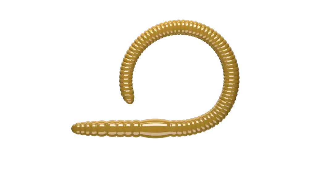 Flex Worm 95 Cheese 9,5cm 000 - glow uv green Gummiköder|Schuhe & Stiefel