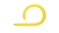 Flex Worm 95 Cheese 9,5cm 000 - glow uv green Gummiköder|Schuhe & Stiefel