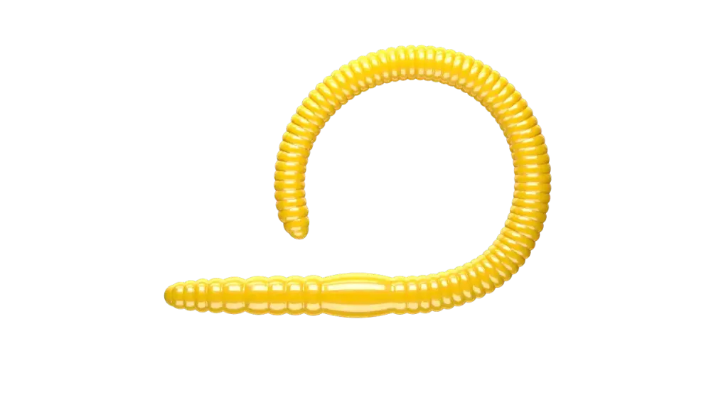 Flex Worm 95 Cheese 9,5cm 000 - glow uv green Gummiköder|Schuhe & Stiefel